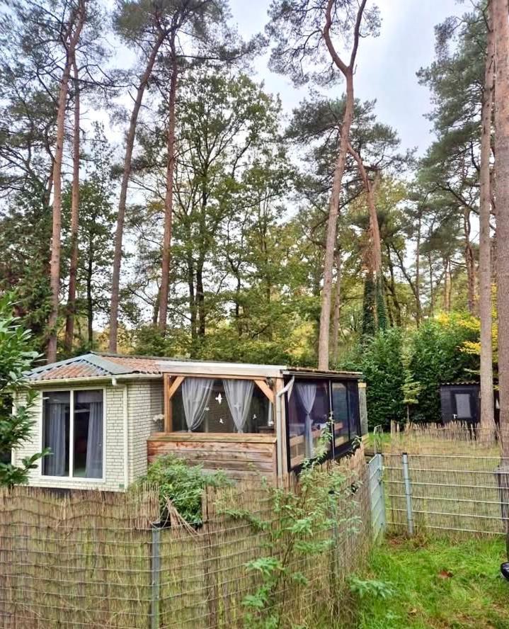 Cosy Chalet Veluwe With A Spacious Garden And Veranda Doornspijk Екстериор снимка